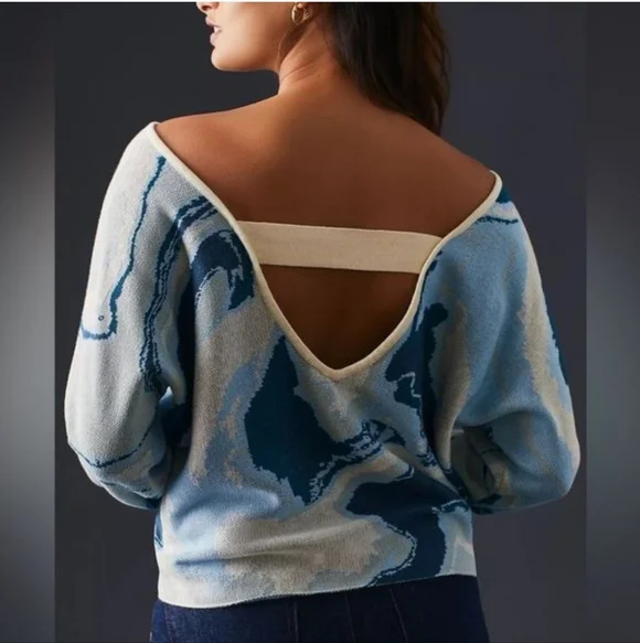 Daily Practice by Anthropologie Hazy Daze Sweater Size S - Picture 2 of 16